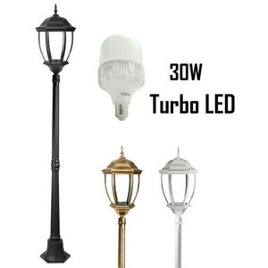 Strassenlaterne Led Pol Garten Terrasse Mod New York 180cm Lampe E27 30w Ausbeute Ebay