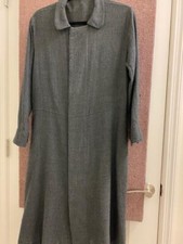 SALE 45R  100% WOOL LAGENLOOK LIGHTWEIGHT GRAY COAT/DRESS SIZE 3