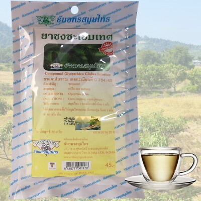 TEE COMPOUND GLYCYRRHIZA GLABRA INFUSION HUSTEN SCHLEIM LAKRITZ ERKÄLTUNG HERBAL