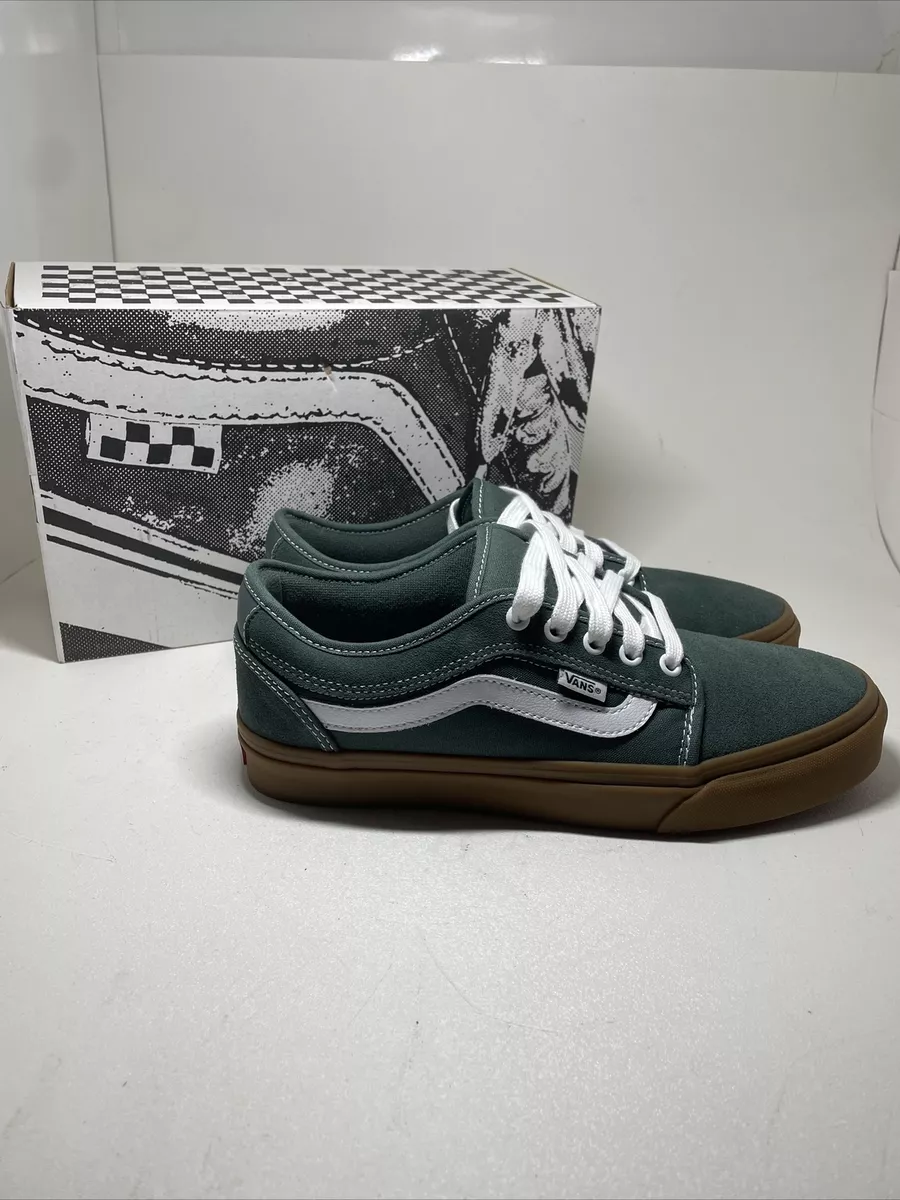 Green vans top chukka low