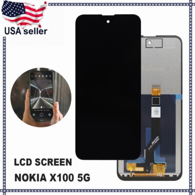 OEM 6.67'' LCD Display Touch Screen Digitizer Assembly For Nokia X100 5G TA-1399