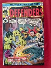The Defenders #30, Dec 1975 Theatre of Fear