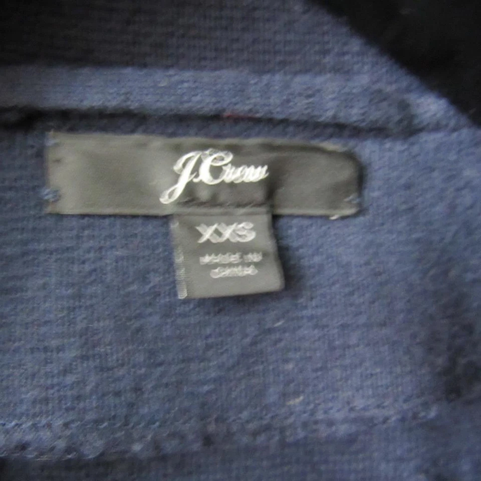 MENS J CREW WOOL BLEND COLLARED V NECK CARDIGAN CHEST 32/34 UK 6/8 REF (NC08674) - Image 4 of 4