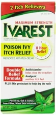 Ivarest Anti Itch Cream Maximum Strength Medicated 2 Oz Each