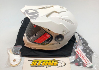 JUST1 J14 Solid Carbon Helmet White Gloss Small S 607329018100003 Motorcycle