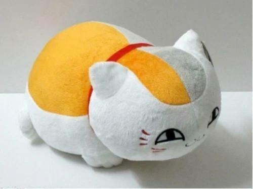 13" Natsume Yuujinchou Nyanko Sensei Cat Plush Doll Pillow Free Shipping - Picture 4 of 8