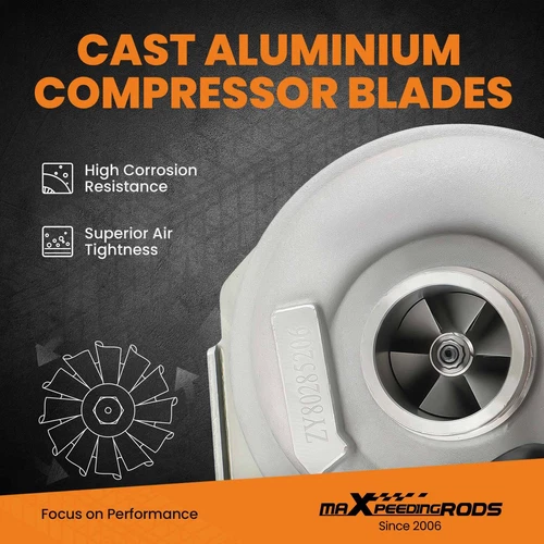 GT1752H Turbocompressore Turbolader for Opel Movano 2.8 TD 114HP 4500939 9161239 - Foto 5 di 12