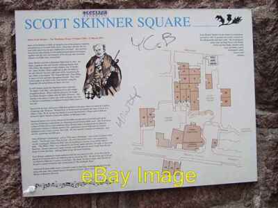 Foto 6x4 Scott Skinner Notiz Banchory\/NO6995 Scott Skinner Square, Ban c2007