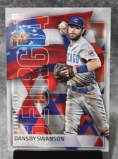 Dansby Swanson 2023 Topps Series 2 Favorite Sons Insert FS-6 Cubs