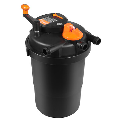 VEVOR Pond Pressure Bio Filter 2000Gal 1840GPH Koi Pond Filter with 13W UV Light