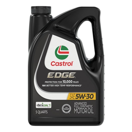 Castrol EDGE 5W-30 Advanced Full Synthetic Motor Oil - 5 Quart Jug, Enhanced Wear Protection 9 thumbnail image