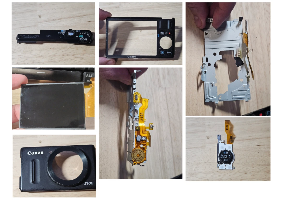 Canon s100 ジャンク4 Canon S100 Part for repair used. | eBay