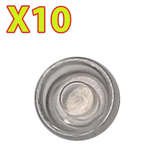 Overdenture Abutment Removable Male Caps Inserts Standard Clear 5.0 lbs(10 Pack)