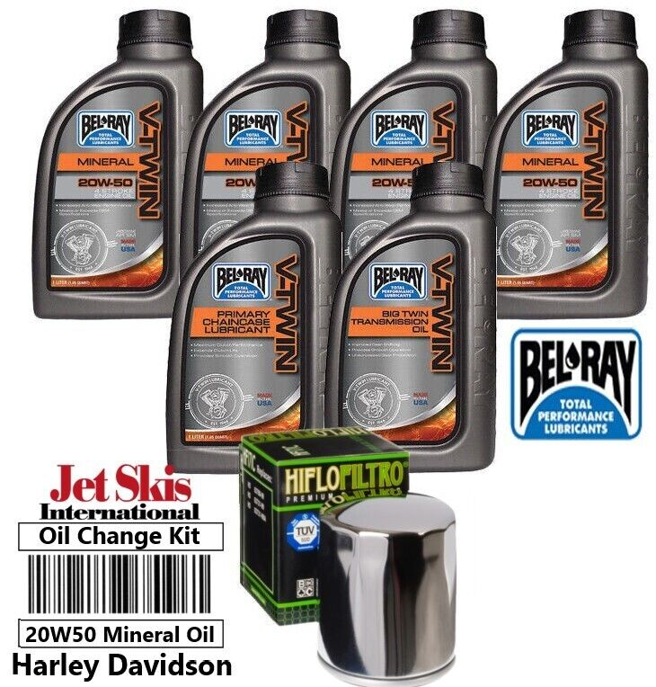 Oil Capacity M8 Primary Oil Change Box Of Lube Service Kit For All