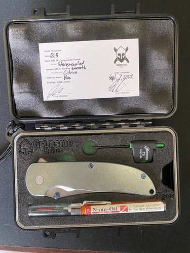 Grimsmo Norseman #6315 Lightly Used, Factory Edge, RWL34