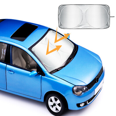 Feildoo Car Sun shade, Large & Foldable, UV Protection. 68 inches by 35 inches