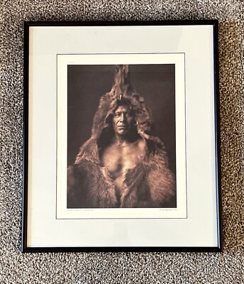 Cardozo Fine Art Archival Print Framed Edward Curtis Bears Belly Arikara 1908