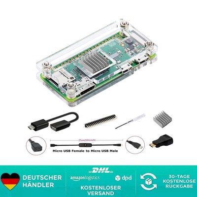 Raspberry Pi Gehäuse Starter Kit 7 in 1 GPIO Kühlkörper HDMI Kabel
