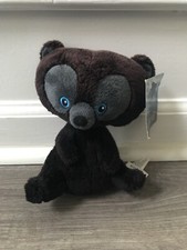 Disney Parks 7 Inch Pixar BRAVE Hamish Black Bear Plush Stuffed Animal Toy