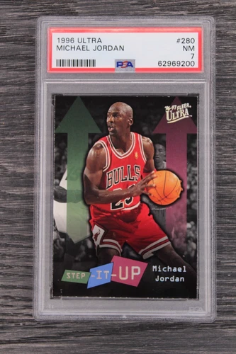 1996 Fleer Jordan PSA 7