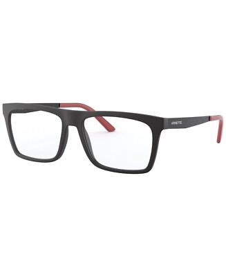 Arnette Mens AN774 Murazzi Rectangular Black 55mm Eyeglasses