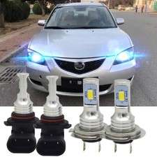 For Mazda3 Mazda 3 2007 2008 2009 - 8000k Led Headlight High Low Beam Bulbs Kit