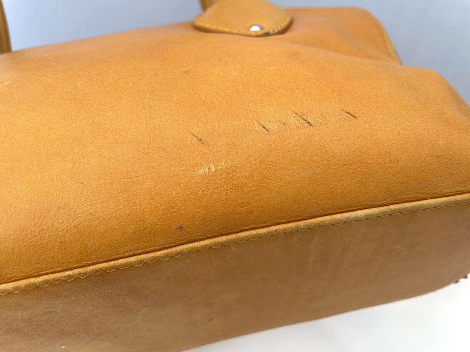 Radley Mustard Yellow Soft Leather Handbag Two Handle Bag eBay