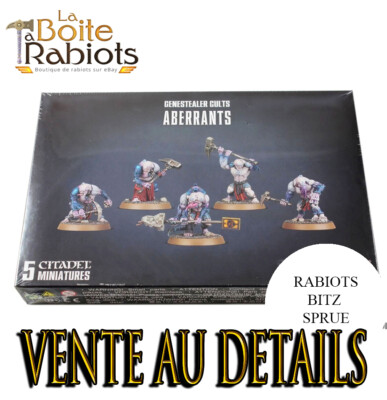 Warhammer 40000 Genestealer Cult Aberrants Einzelteile Rabiot Bitz
