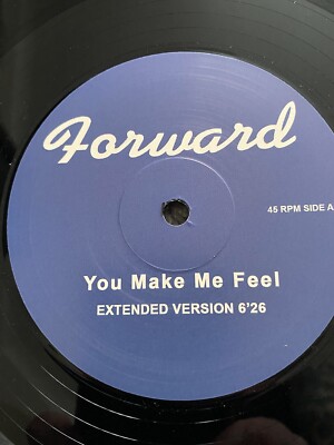 Forward - You Make Me Feel 12'''' Schallplatte Italo Dance Euro Dance selten