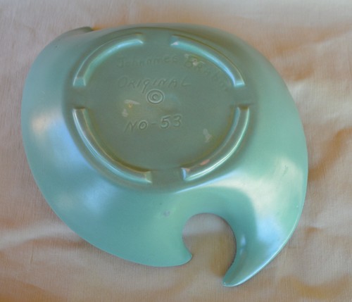 California Pottery Johannes Brahm Original #53 Trinket Dish Seafoam Green NO LID - Picture 8 of 15