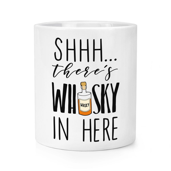 Shhh Es Gibt Whiskey Hier Makeup Pinsel Bleistift Topf - Lustig-image