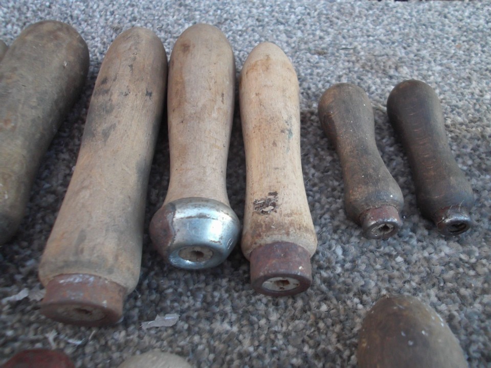 VINTAGE WOODEN FILE HANDLES LOT - VARIOUS SIZES. | eBay UK