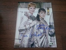 June Lockhart AND Angela Cartwright Autographed Lost in Space 8x10 Photo JSA COA