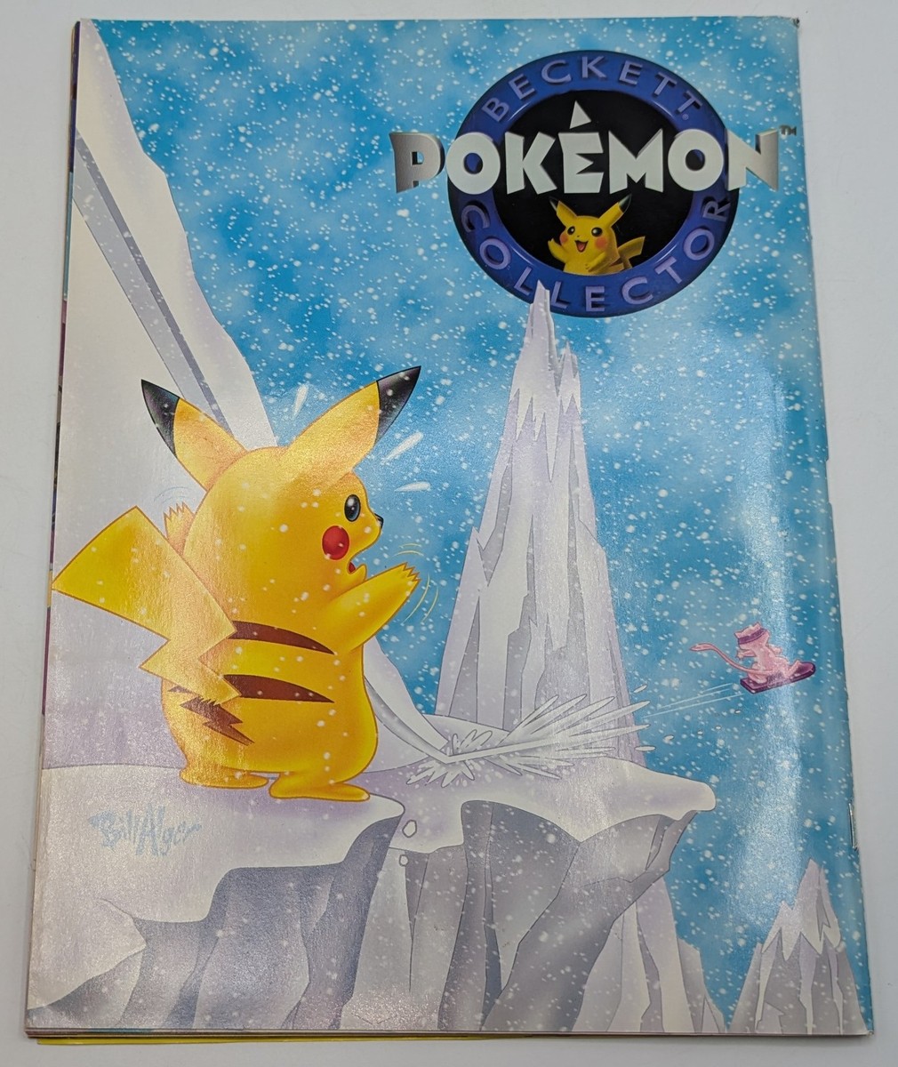 Beckett Pokemon Collector Magazine #44 April 2002 Mew Snowboarding