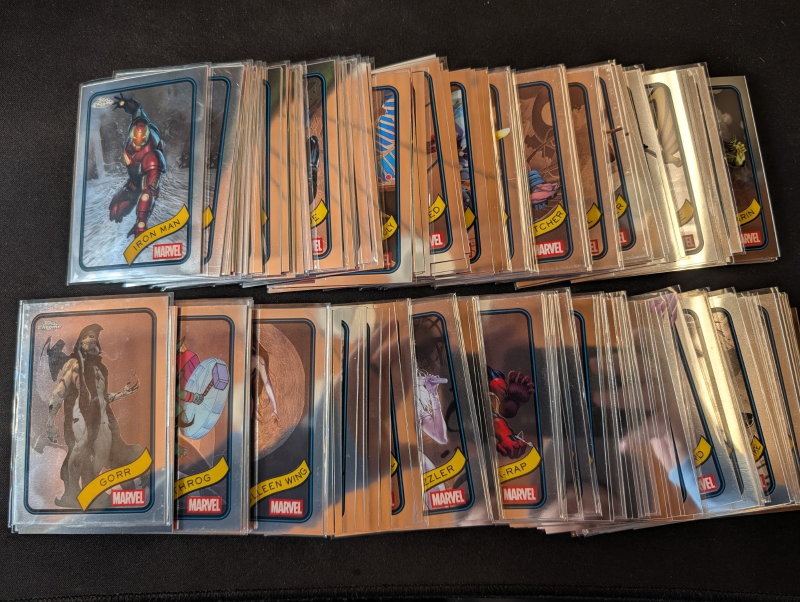 2025 Topps Chrome Marvel Base Cards - Pick Your Card Complete Your Set!