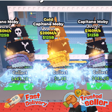 STEAL A BRAINROT  1 Random Capitano Moby 160M/s      Cheap  Fast   