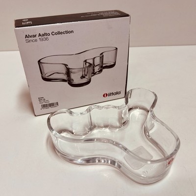 Iittala - Alvar Aalto Collection - Bowl - Dekoschale Klarglas Glas - 40 x 136 mm