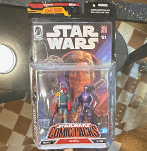 Hasbro Star Wars Comic Packs Boba Fett & RA-7 Droid Action Figure Set