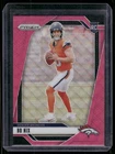 2024 Panini Prizm Bo Nix Pink Wave Rookie #309