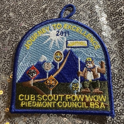 Cub Scouts Pow Wow 2011 Boy Scouts Piedmont Council Journey To Excellence Patch