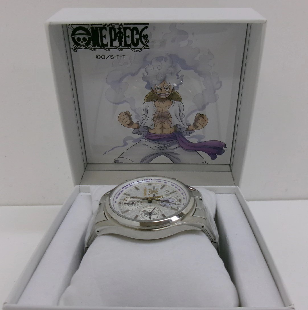 Seiko x ONE PIECE Monkey D. Luffy Gear 5 Watch Limited 5000 7T92