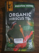 Hibiscus Herbal Tea Organic 120 tea bags hibiscus sabdariffa 100% pure hibiscus