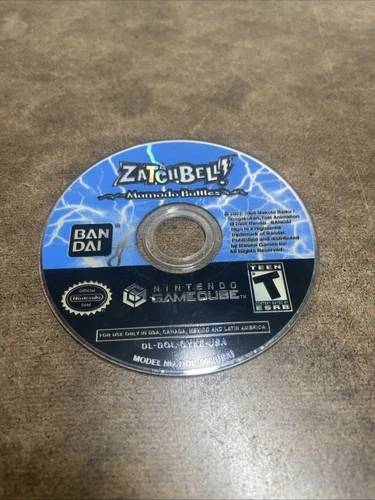 Zatch Bell Mamodo Battles (Nintendo GameCube, 2005) - DISC ONLY