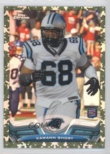 2013 Topps Chrome Military Refractor 473/499 Kawann Short #174 0f8