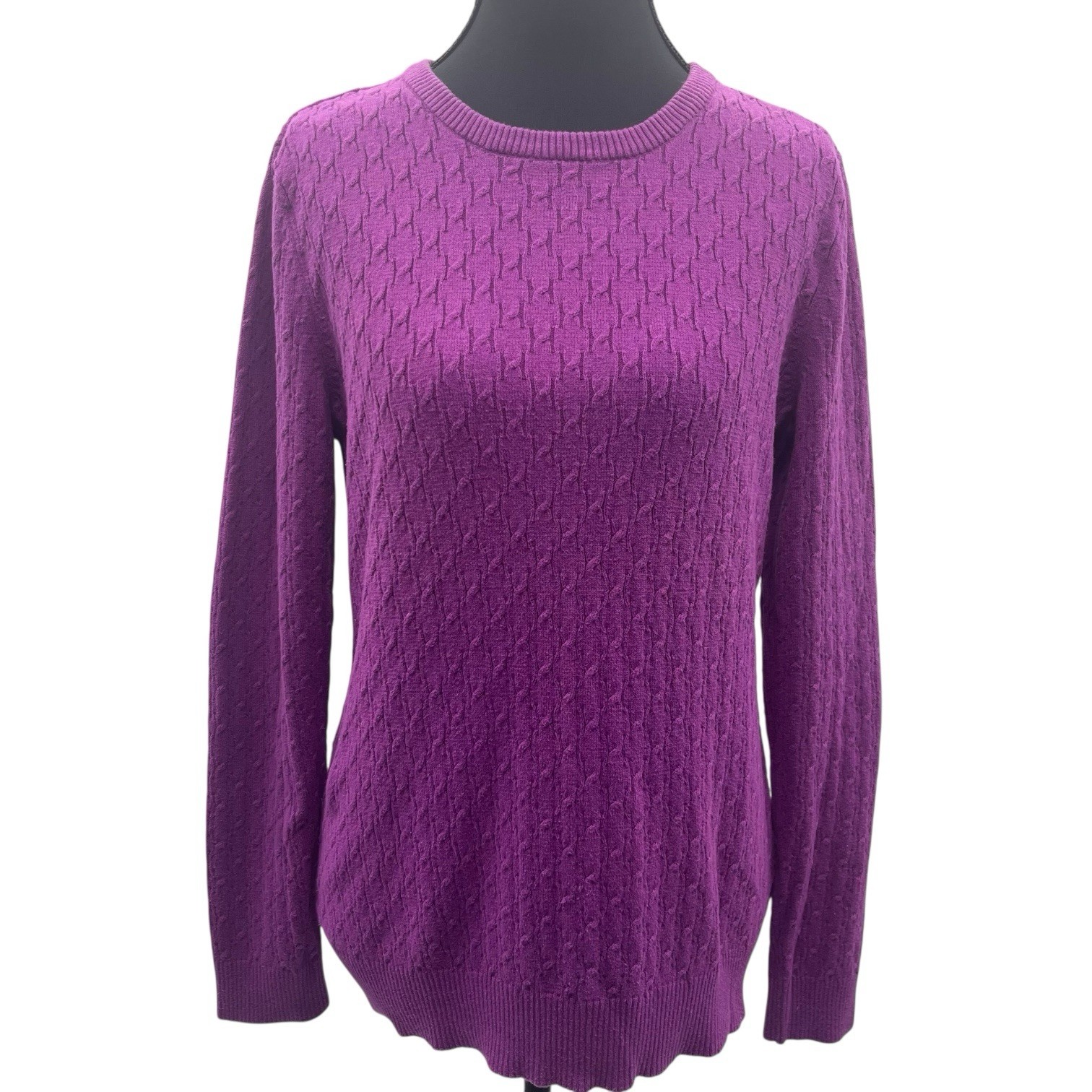 Basic Edition Women’s Pullover, Sweaters Size Lar… - image 1