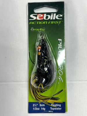 SEBILE ' PIVOT FROG ' ACTION FIRST ' FLOATING TOPWATER ' PF-AF-2.1/2-FL-FRBY