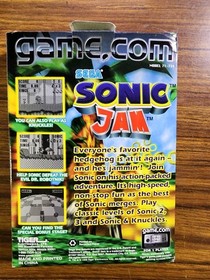 Sonic Jam Tiger  Game.com CIB Free Shipping US Seller