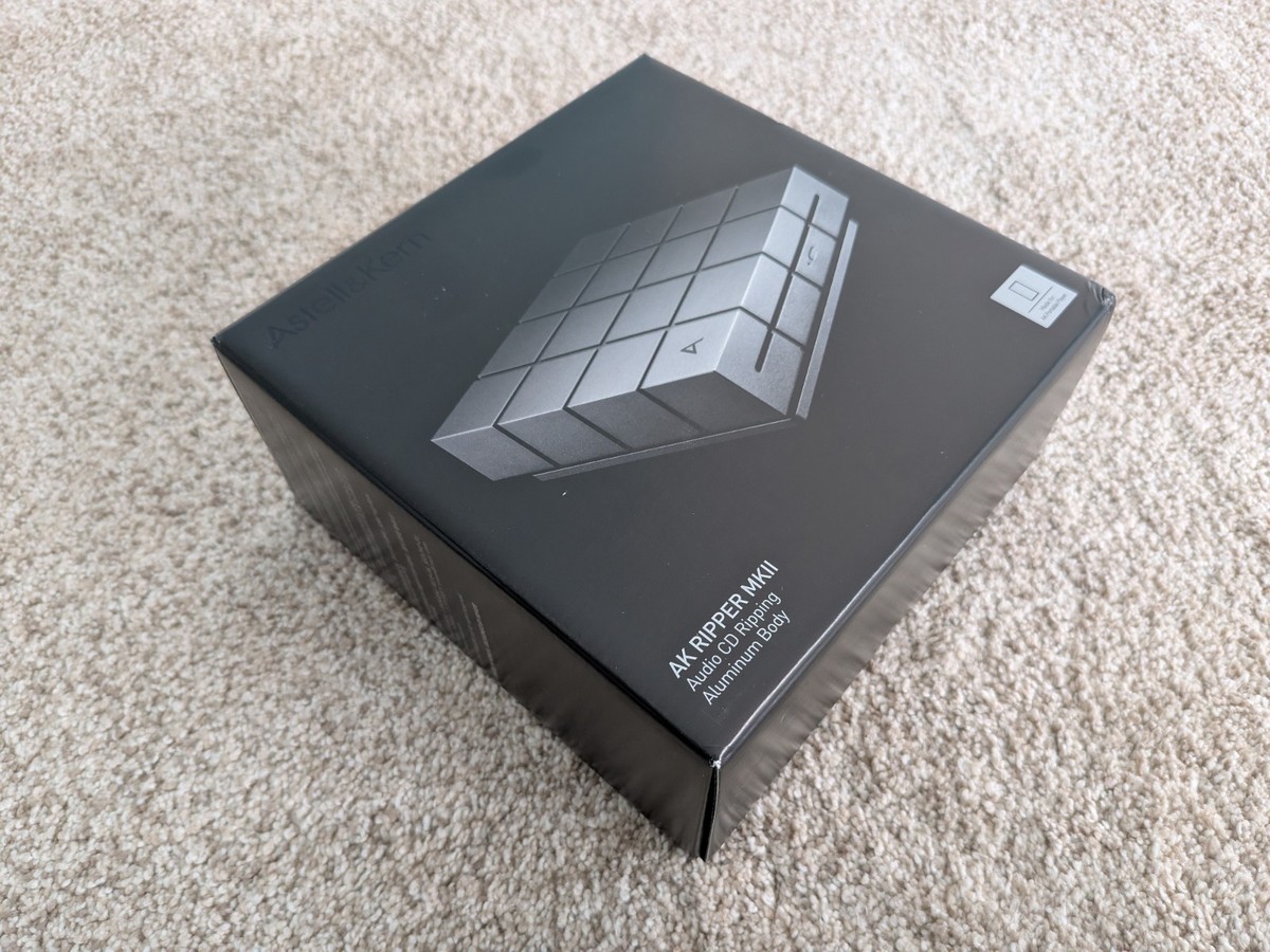 【美品】Astell&Kern AK-RIPPER-MKII ガンメタル Astell&Kern AK CD-Ripper MKII For use with select
