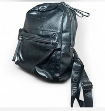 Zaino Antonio Basile in ecopelle nero | Borsa unisex di design italiano