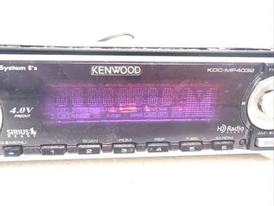 Vintage Kenwood KDC-MP4032 Detachable Face CD Receiver Am/fm/ Radio Sirius Parts